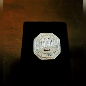 Sterling silver ring size 7 or 8